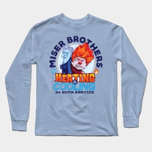 Miser Brothers Heating & Cooling Long Sleeve T-Shirt